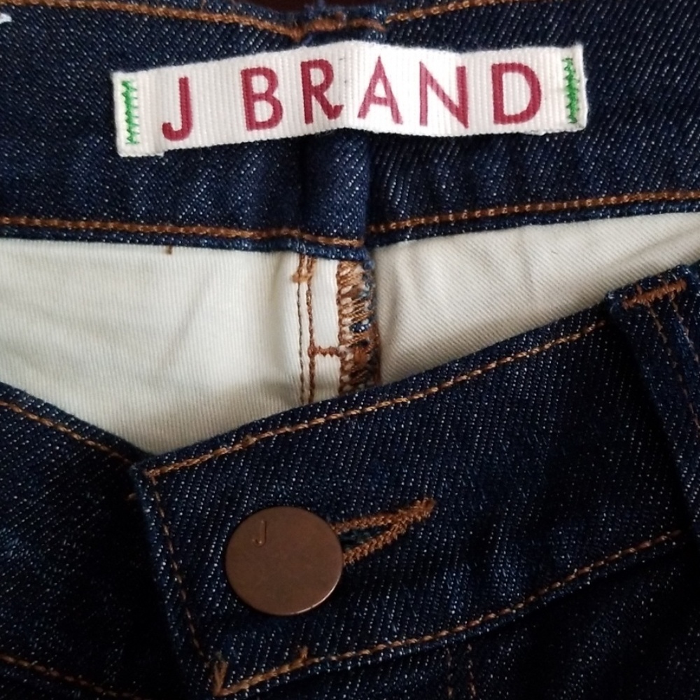 J Brand Women's Skinny Dark Blue Jeans Size 25 - Picture 2 of 4
